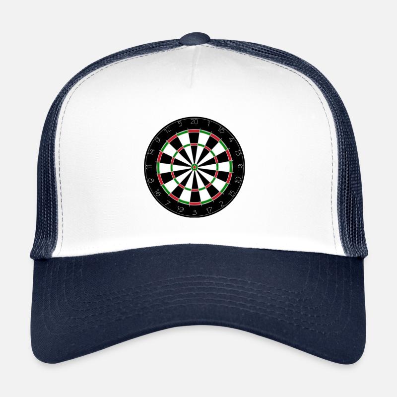 Dart Slice Board Arrows Player Throwing Hobby Trucker Cap