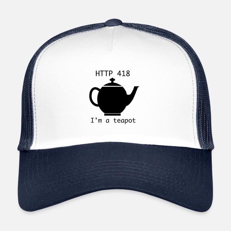 Http 418 I'm a teapot - Nerd Design Trucker Cap