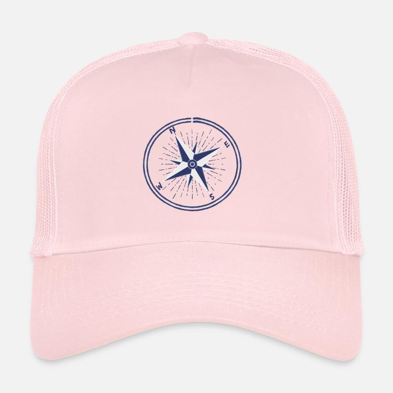 Wind Rose Maritime Trucker Cap