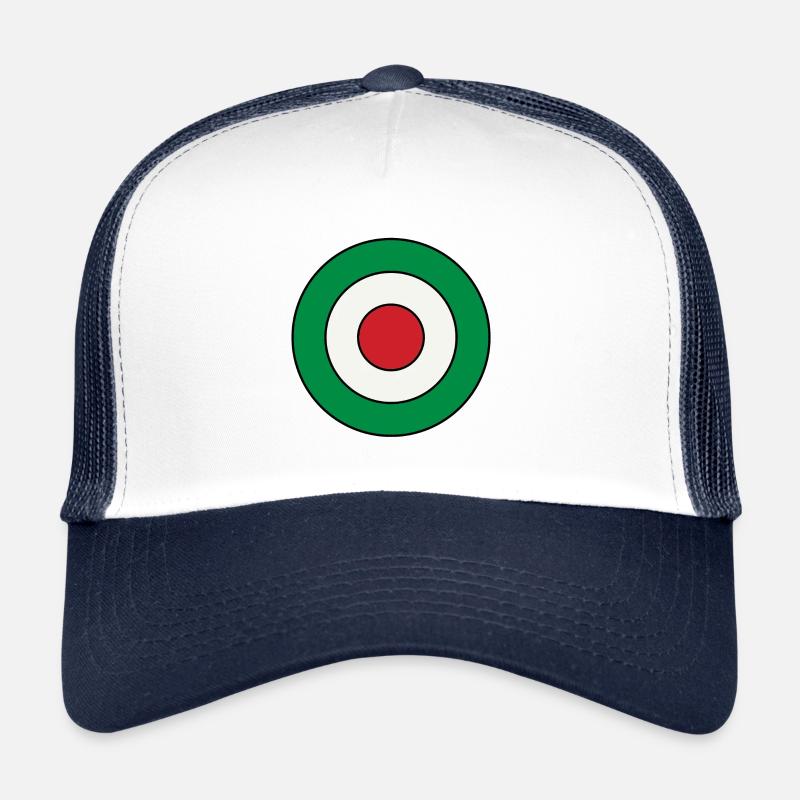 Italy - Trucker Cap - white/navy