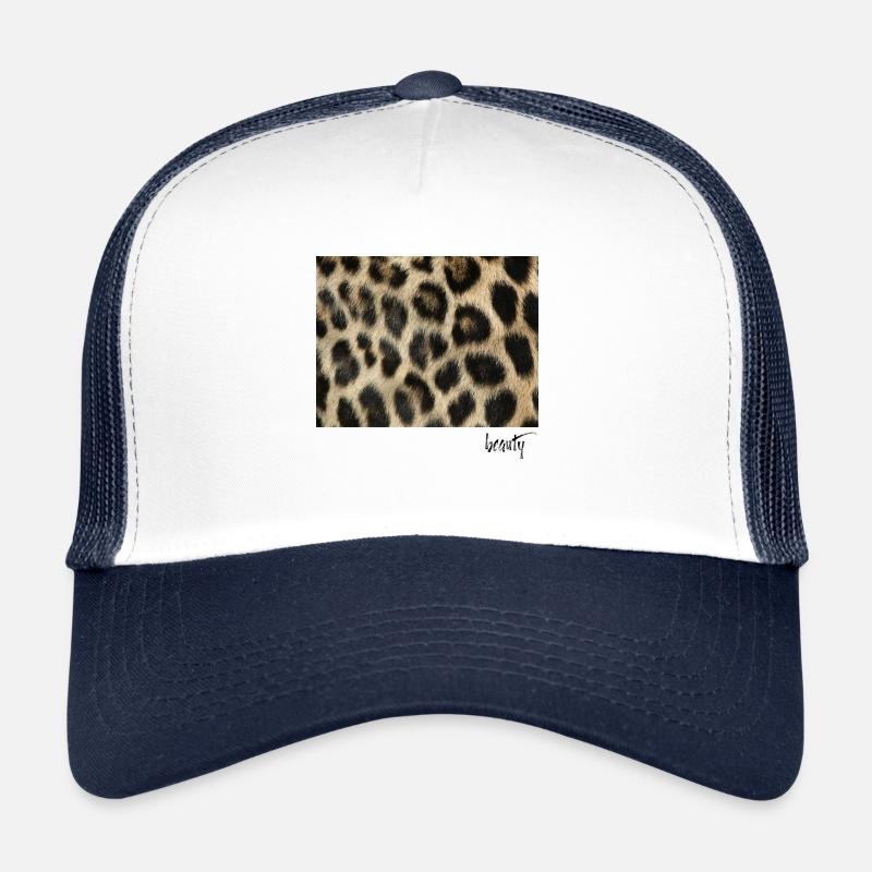 Leo Print Trucker Cap