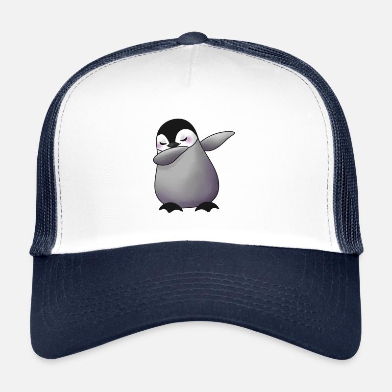 Cute dabbing penguin animal Trucker Cap