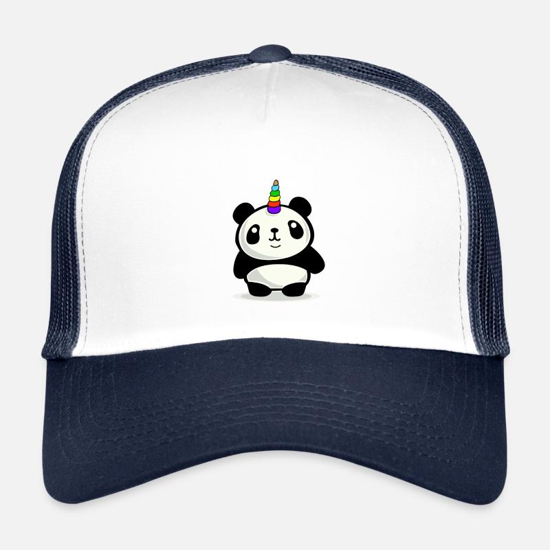 Panda unicorn Trucker Cap