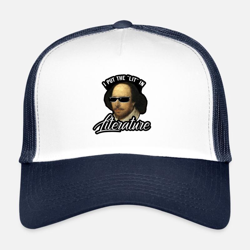 Shakespeare Literatur Leseratte Trucker Cap