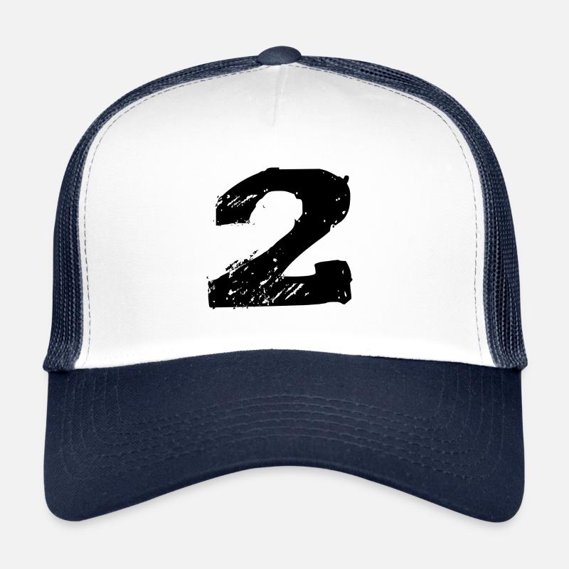 2 Number jersey Trucker Cap