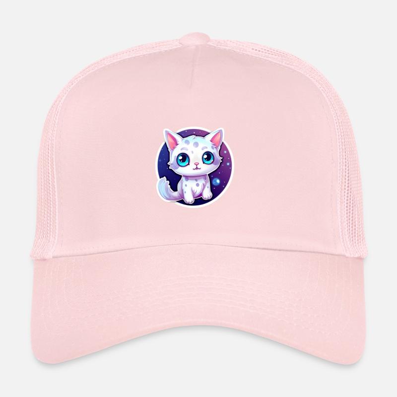 « Kitty dans l’espace! » Casquette trucker 