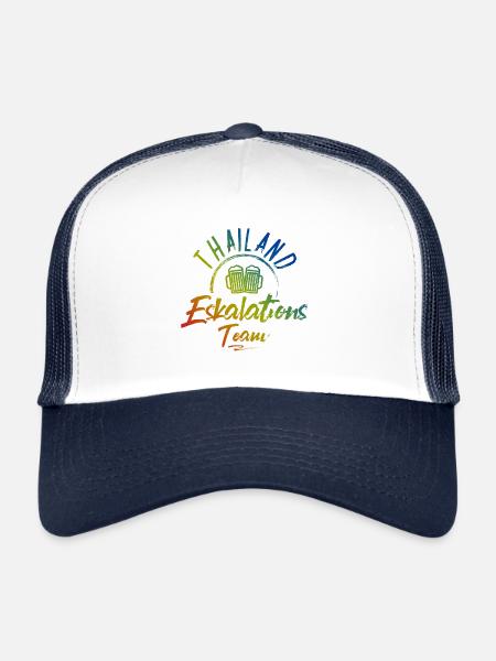 Thailand Escalation - Trucker Cap - white/navy - Front