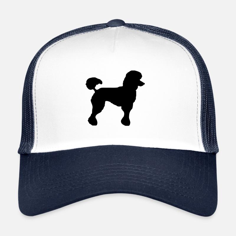 Pudel - Trucker Cap - Weiß/Navy