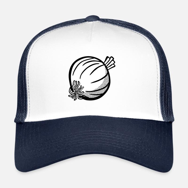 Zwiebel - Trucker Cap - Weiß/Navy