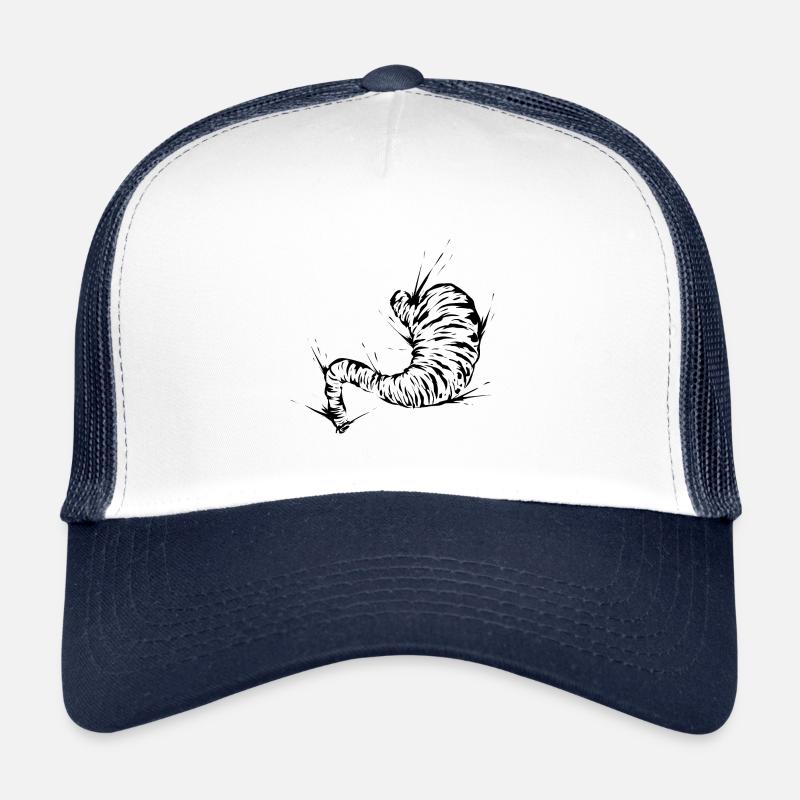 Magen - Trucker Cap - Weiß/Navy