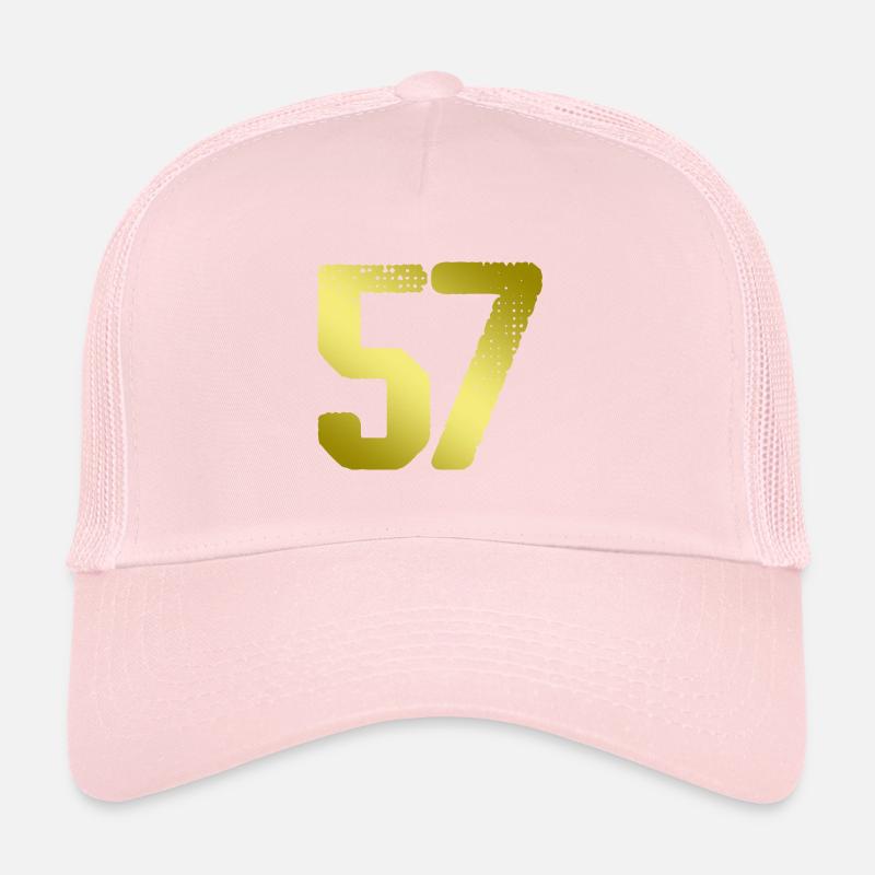 57 Number jersey Trucker Cap