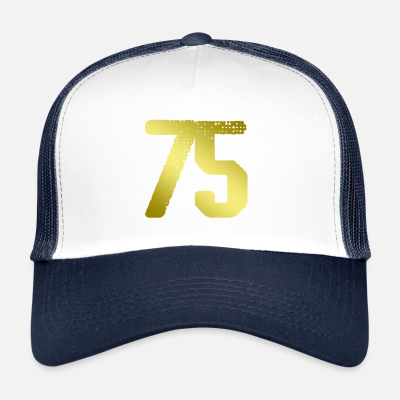maillot numéro 75 Casquette trucker 