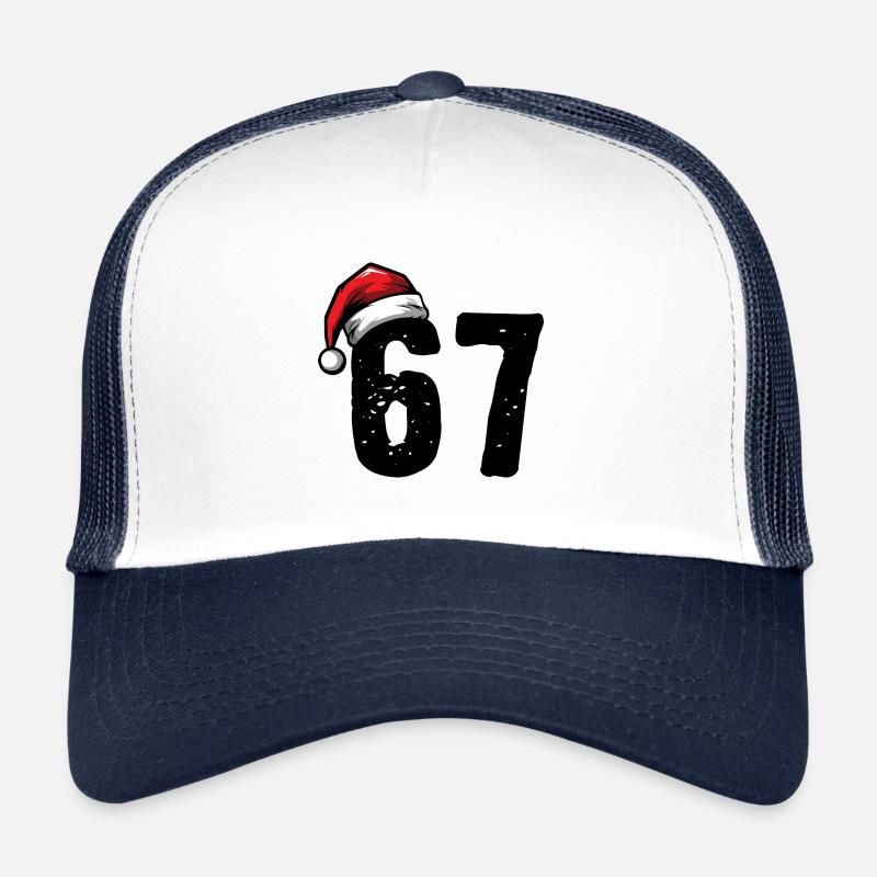 67 Zahl Weihnachten Trucker Cap
