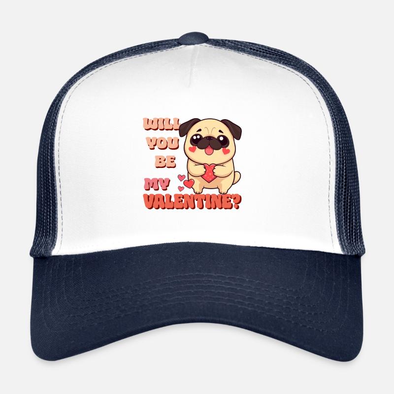 Carlin - Serez-vous mon Valentin Casquette trucker 