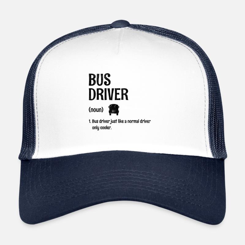 Chauffeur de bus comme un conducteur normal, mais plus froid Casquette trucker 