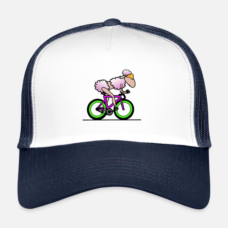 Triathlon Triathletin Schaf Trucker Cap