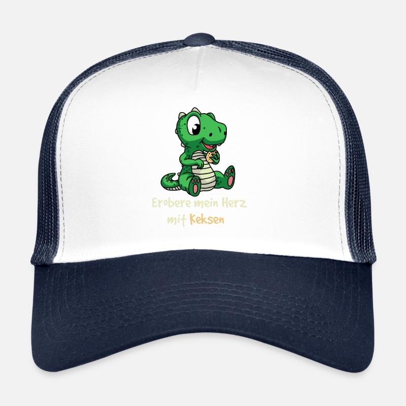 Conquérir mon cœur avec des biscuits Dino kinder Fantasy Casquette trucker 