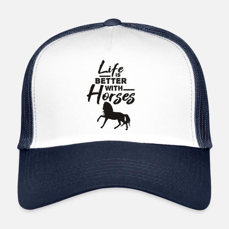 Cheval cheval dit Casquette trucker 
