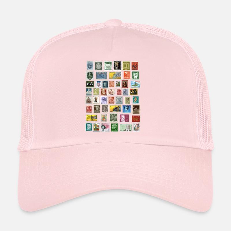 Gestaltung von Briefmarken Trucker Cap