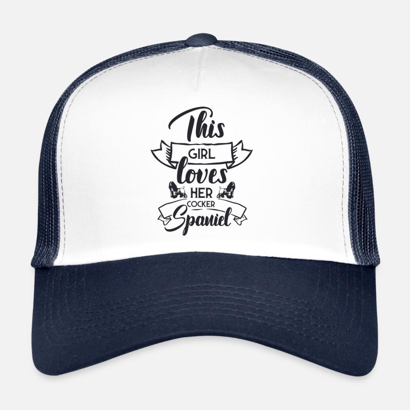 Épagneul cocker Casquette trucker 