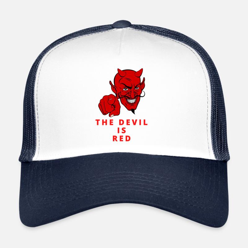 Der Teufel ist rot Trucker Cap