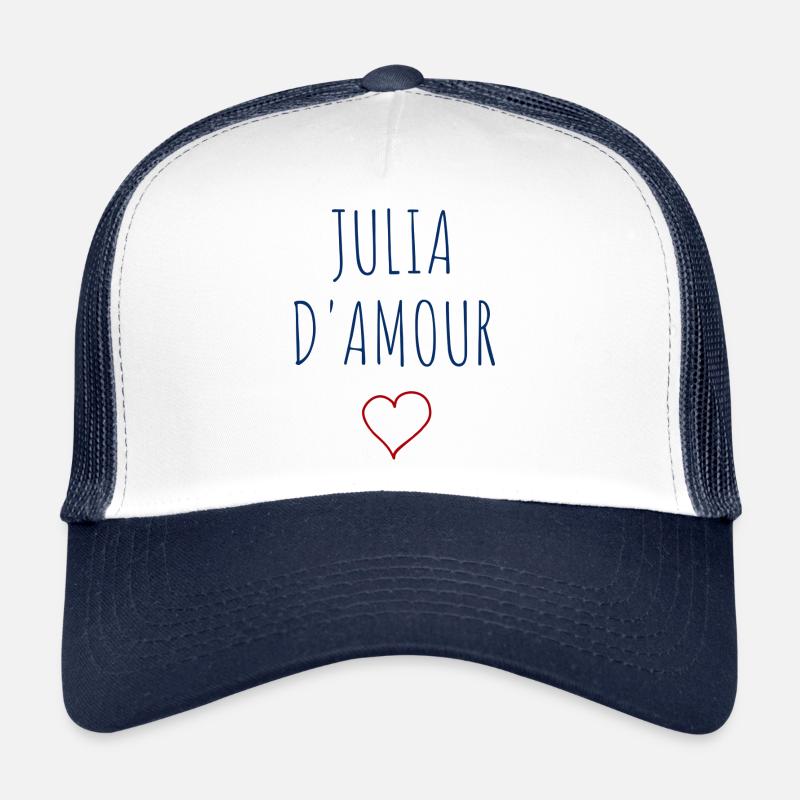 JULIA D'AMOUR - COEUR Casquette trucker 
