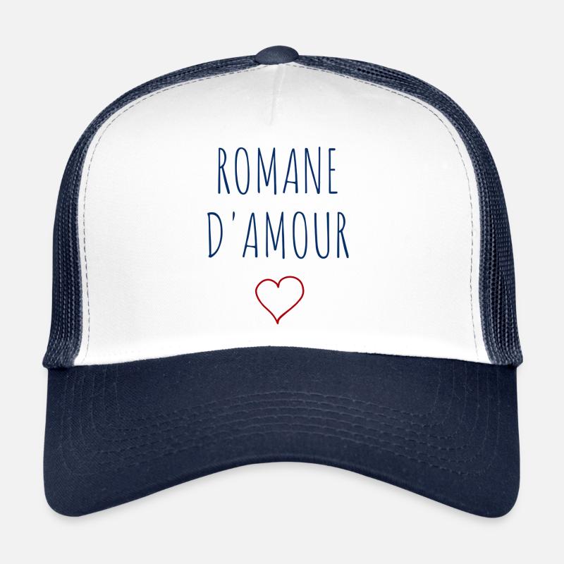 ROMANE D'AMOUR - COEUR Casquette trucker 