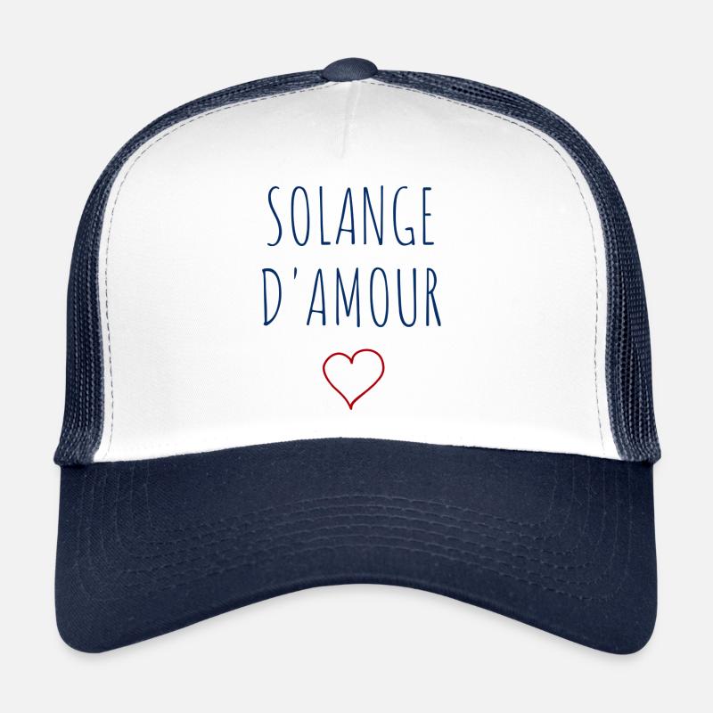 SOLANGE D'AMOUR - COEUR Casquette trucker 