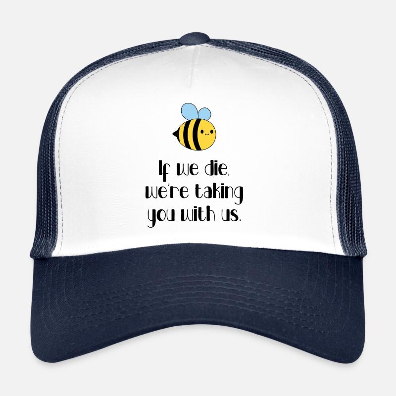 Ecology - Let's protect the bees! Trucker Cap