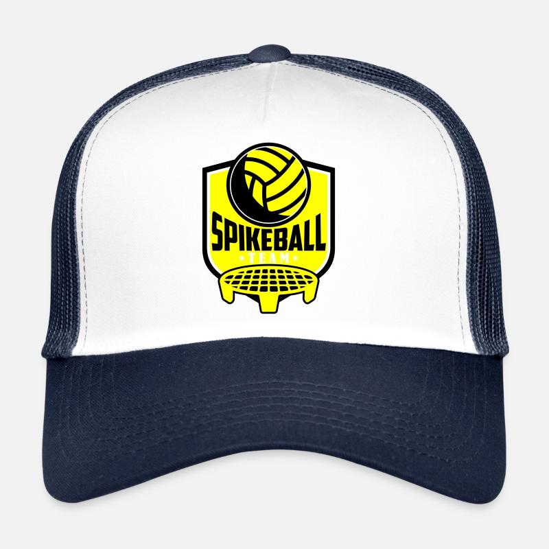 Les couleurs peuvent être modifiées | Roundnet Spikeball Team Fun Casquette trucker 