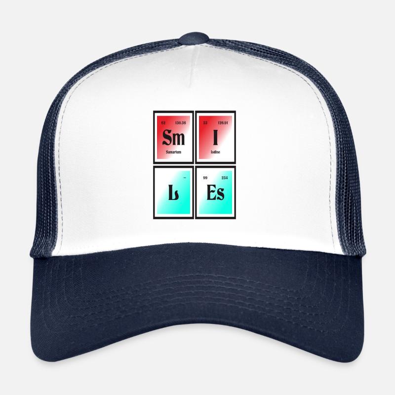 Lächelt | Periodensystem der Elemente Trucker Cap