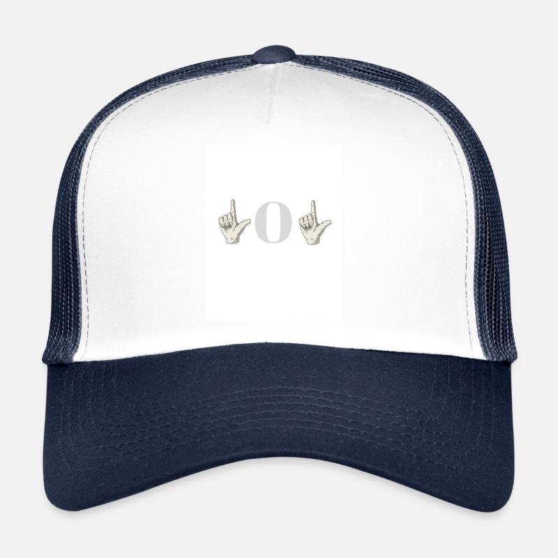 LOL - Trucker Cap - Weiß/Navy