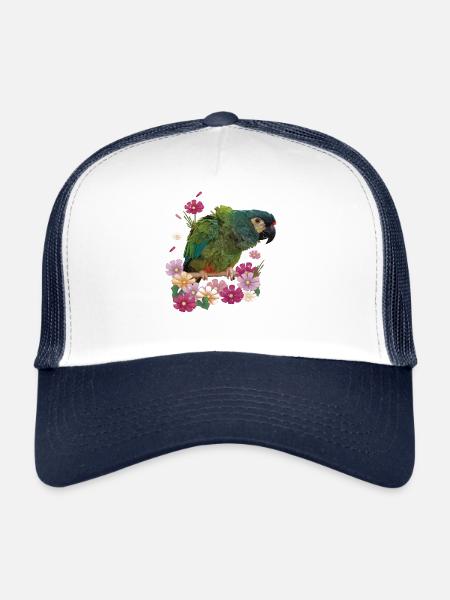 The Maracanã - Trucker Cap - white/navy - Front
