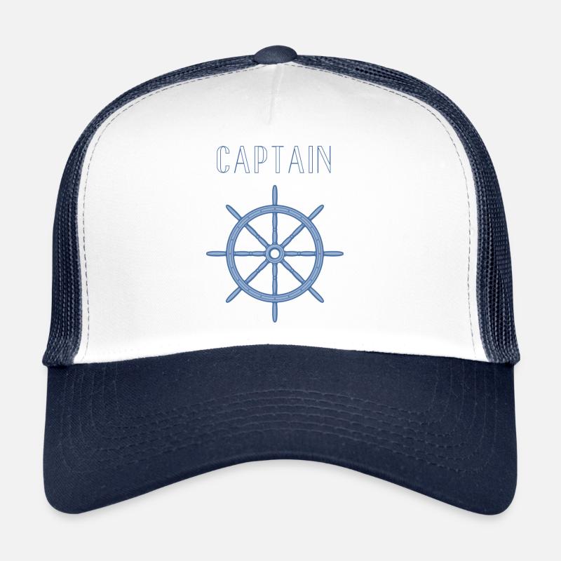 CAPITAINE ET TIMONIER ROUE Casquette trucker 