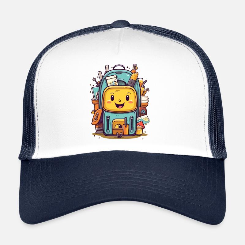Joli sac de dessin animé école Casquette trucker 