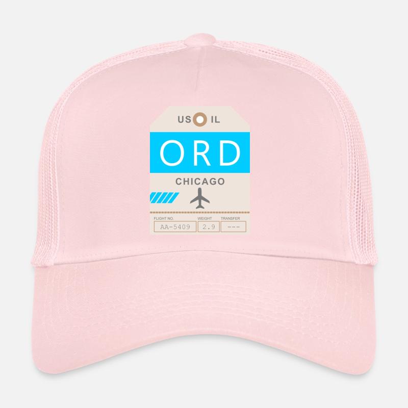 Aéroport de Chicago 1950 Casquette trucker 