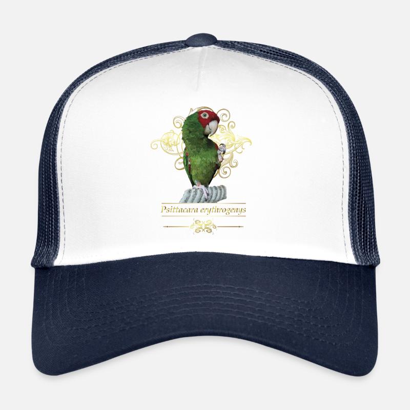 Perroquet à tête rouge Casquette trucker 
