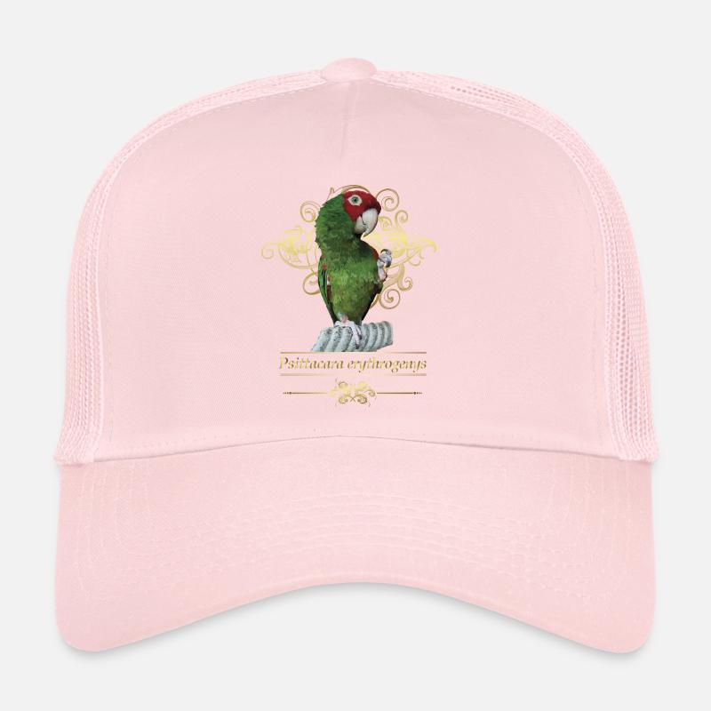 Perroquet à tête rouge Casquette trucker 
