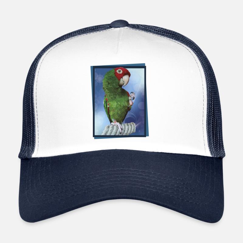 Rothaariger Papagei Trucker Cap