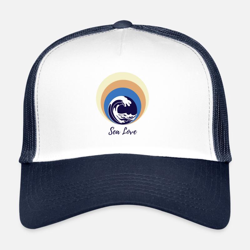 Sea Love Trucker Cap