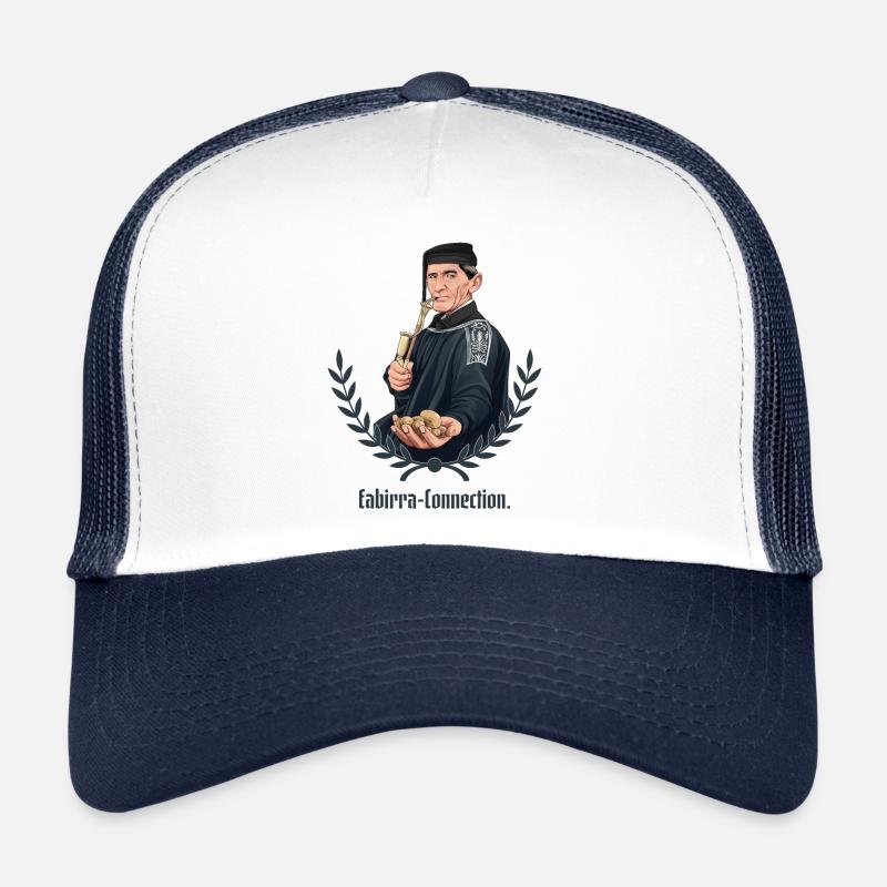 Rieser Grantler // Illustration - Trucker Cap - Weiß/Navy
