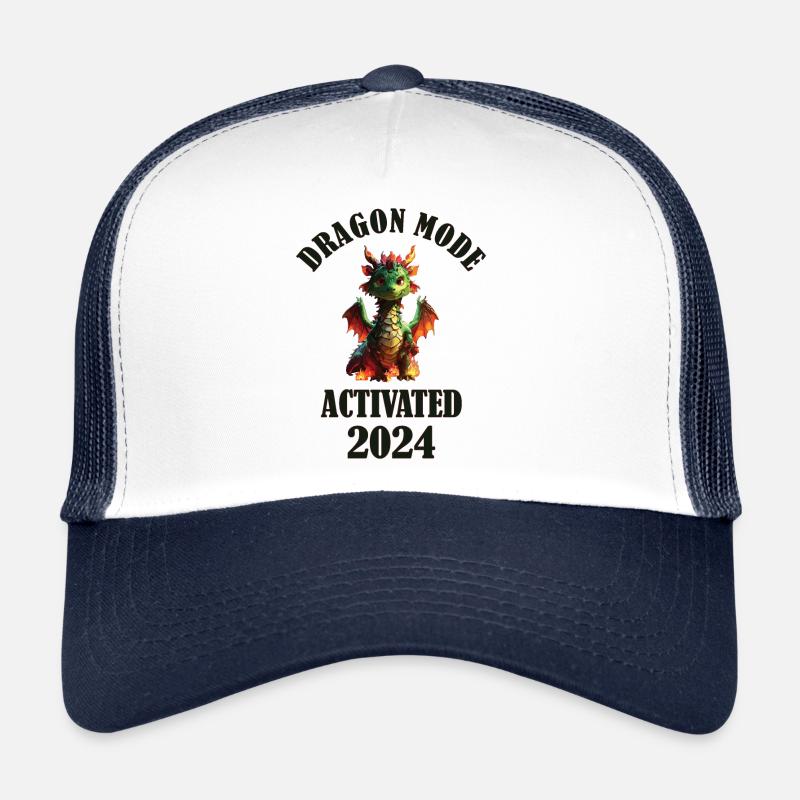 Mode Dragon activé 2024 Casquette trucker 