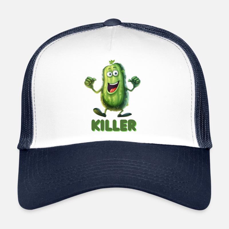 Grinning Gherkin Trucker Cap