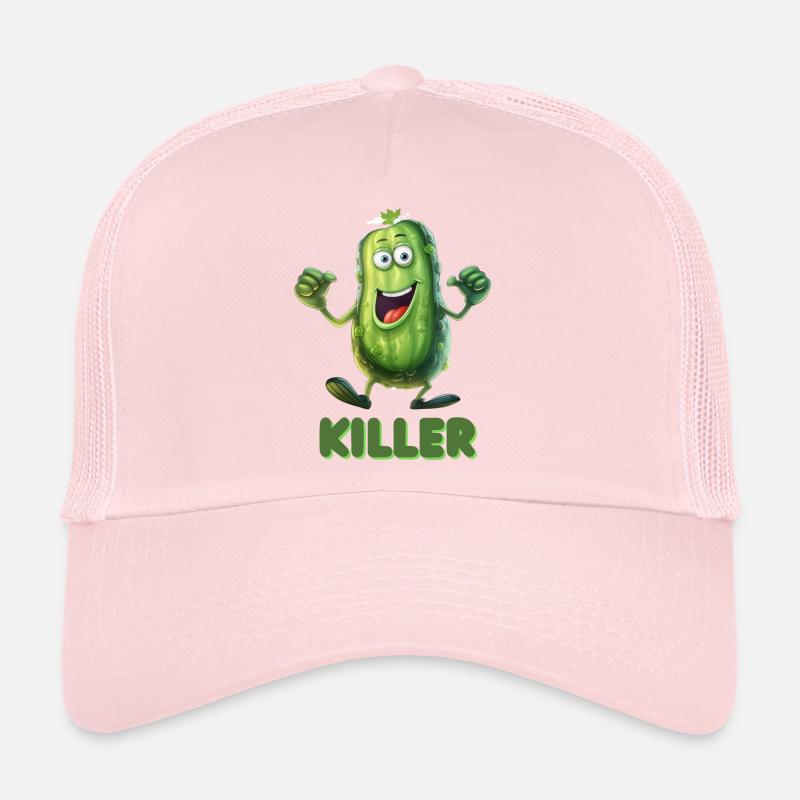 Grinning Gherkin Trucker Cap