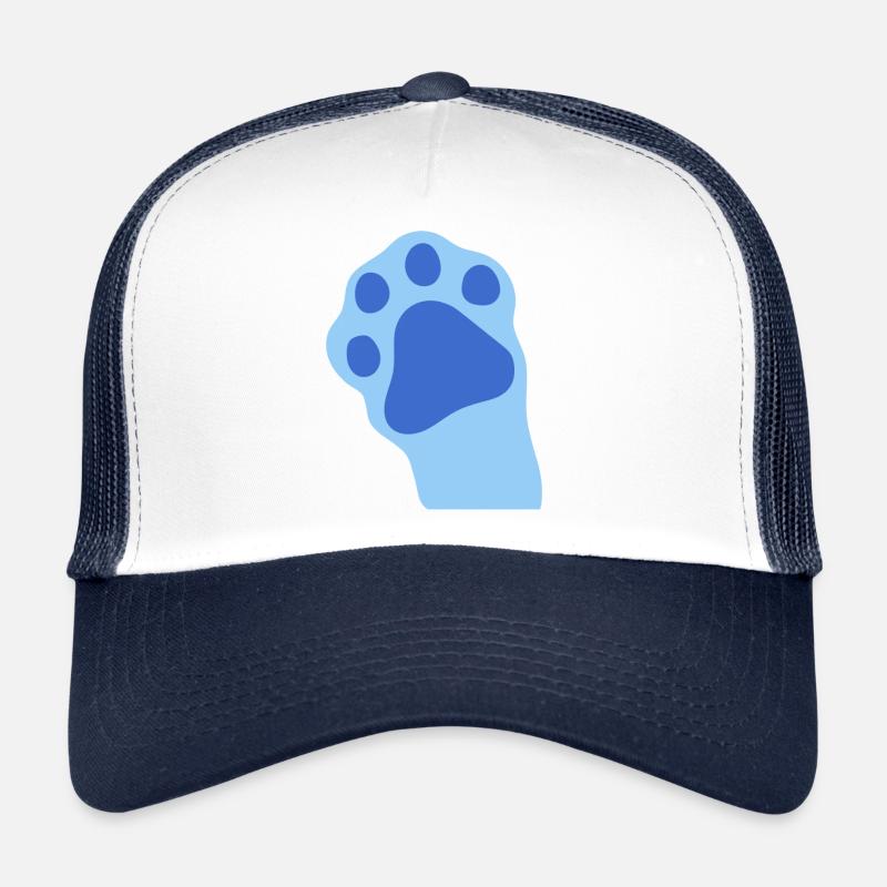 Meine Katze - Trucker Cap - Weiß/Navy