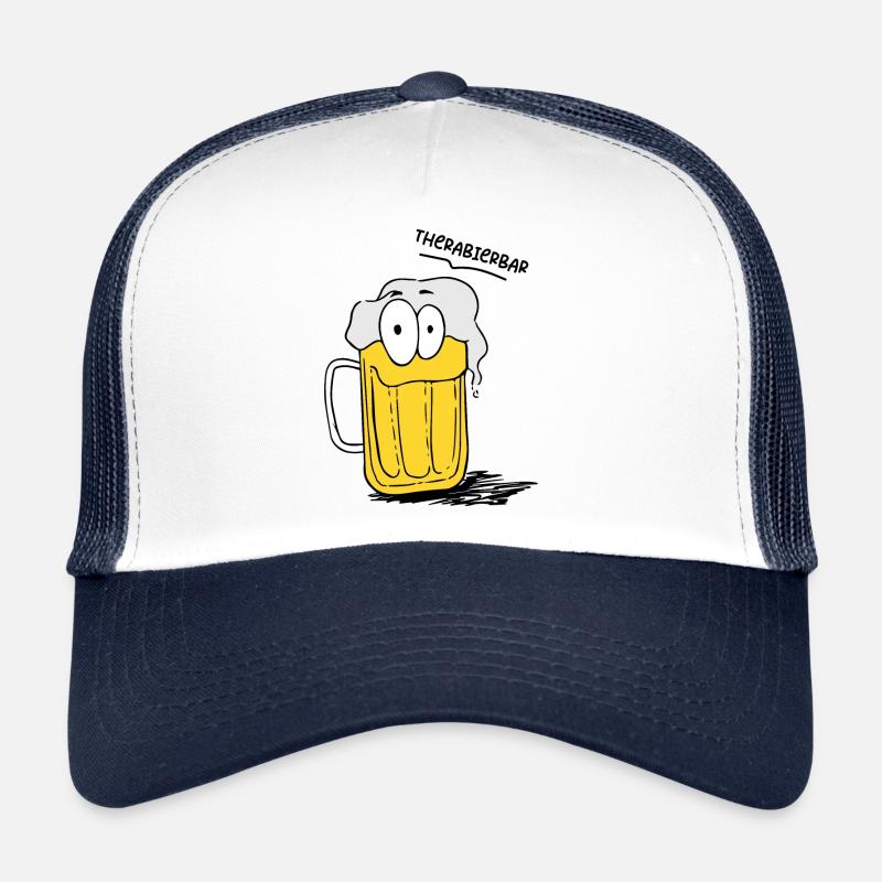 Lustiges Bier Bild Therabierbar Trucker Cap