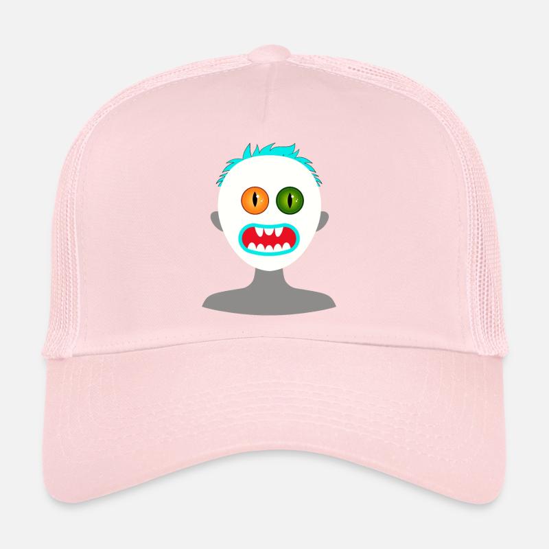 Scary human-shaped monster Trucker Cap