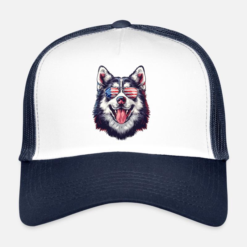 Husky d’Amérique Casquette trucker 