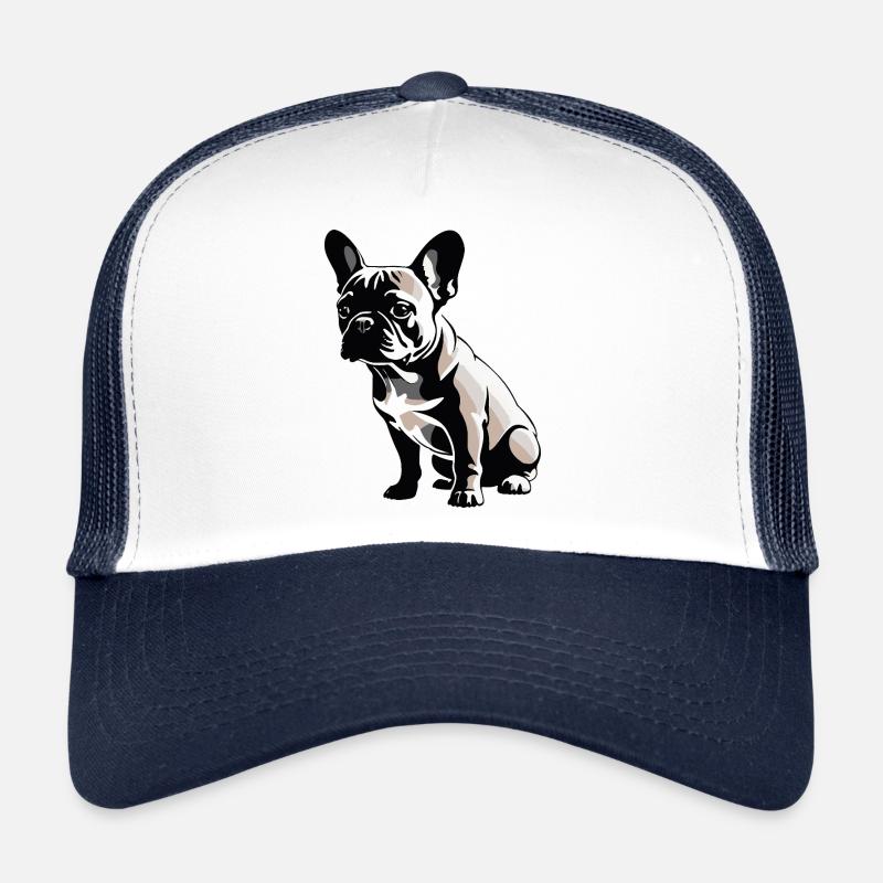 Bouledogue français - Pet Dog Design Casquette trucker 