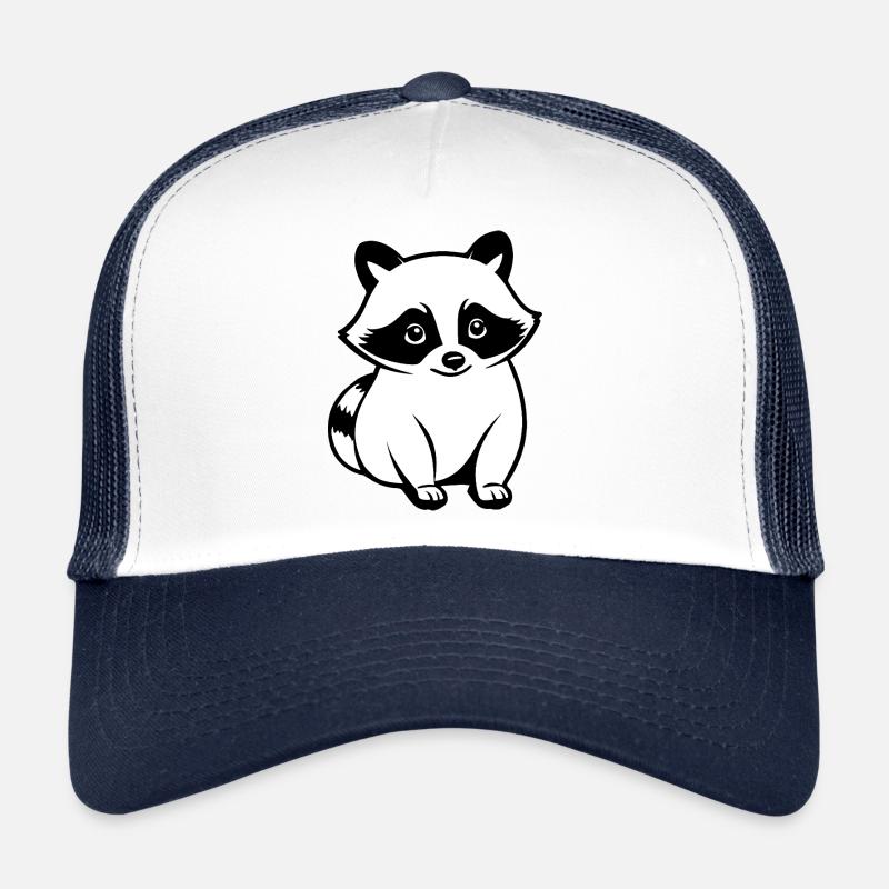 Amour des ratons laveurs - Pet Design Casquette trucker 
